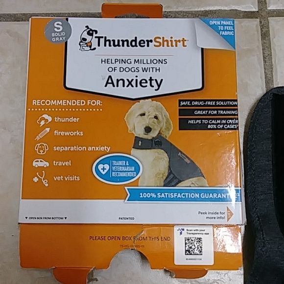 Thundershirt for dogs sz SMALL anxiety vest - Picture 8 of 12